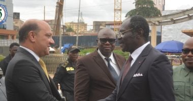 وزير الرياضة الكاميروني يستقبل رئيس الاتحادين المصري والأفريقي للجمباز