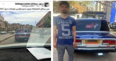 فخ اللوحة الممسوحة.. سقوط سائق "تاكسي" في سوهاج حاول خداع الرادارات بطمس الأرقام