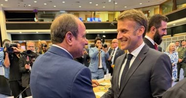 الرئيس السيسى يضع 4 حقائق جوهرية أمام قادة أوروبا بشأن القضية الفلسطينية.. صور