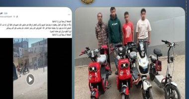 نهاية «تخيمس» الدراجات.. سقوط 3 شباب عرضوا حياة المارة للخطر من أجل الشهرة 