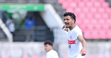 حسام عبد المجيد لاعب نادي الزمالك 