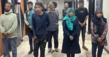 تحرير "براعم العاصمة".. ضبط عصابة من 10 مسجلين استغلوا الأطفال فى التسول