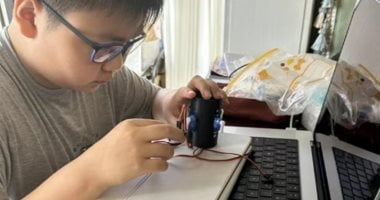 طفل صيني 14 عاما يبتكر محرك طائرة نفاثة بجهوده الذاتية