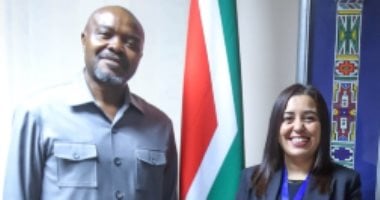 موسيماني مدرب أسطوري.. ماذا قال سفير جنوب أفريقيا بمصر عن دبلوماسية الكرة في حوار لليوم السابع؟ 