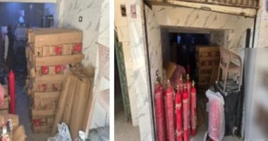 الأمن يداهم مصنعاً لإنتاج "طفايات حريق" مغشوشة