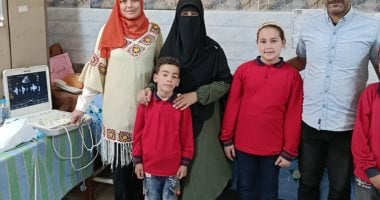 فحص 446 طالبا ضمن مبادرة الكشف المبكر عن أمراض القلب لطلاب المدارس بسوهاج