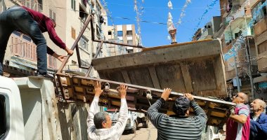 إزالة 230 حالة إشغال بحى غرب كفر الشيخ وتطوير مشتل دسوق