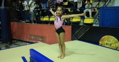 فيروز أحمد حسن تحصد ذهبية وكأس بطولة الجمهورية للجمباز تحت السابعة