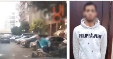 معركة العربة الحديدية.. ضبط عامل اعتدى على سائق عاتبه على زحام الطريق