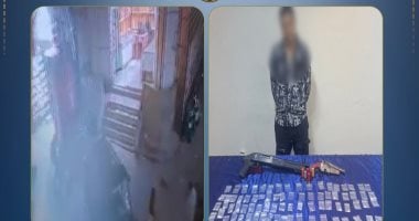 ديلر يروع المواطنين بـ خرطوش والداخلية تنهي مغامرته بضربة قاضية