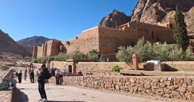 سانت كاترين تستقبل 492 سائحًا لزيارة الدير وجبل موسى