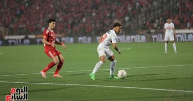 الأهلى يستعيد الهيبة المحلية بثلاثية نظيفة فى الزمالك.. الأحمر يتعافى من صدمة بيراميدز.. بن شرقى نجم اللقاء بتسجيل هدفين والشحات يسجل هدفا.. أليو ديانج يتقلد شارة قيادة الأهلى أمام الزمالك لأول مرة