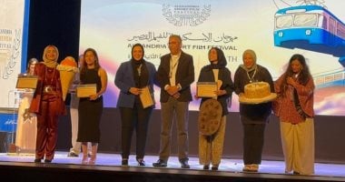 مهرجان الإسكندرية للفيلم القصير يكرم متدربى ورشة "التروكاج"