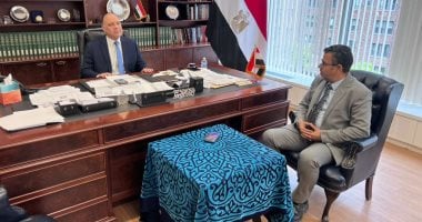 القنصل العام المصري بنيويورك لـ"اليوم السابع" يشرح خريطة الخدمات القنصلية: نقلة نوعية وتوسيع للدور الاقتصادي والثقافي.. السفير تامر المليجي: الولاية بوابة صادرات وجذب مستثمرين وترويج السياحي.. وبناء «براند مصر»
