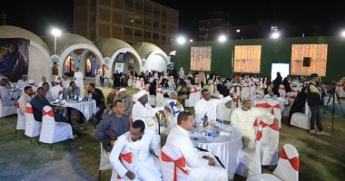 جامعة أسوان تشارك فى حفل تجهيز 52 عروسا بنصر النوبة