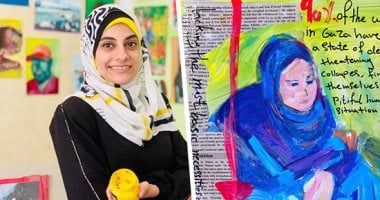 الفنانة الفلسطينية شيماء يوسف