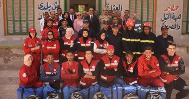 نائب محافظ الإسكندرية تشهد نموذج محاكاة لخطة إخلاء بمدرسة النور للمكفوفين