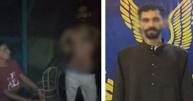 بلطجي يوثق لحظة إذلال صاحب مقهى في السلام