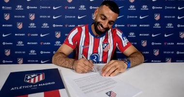 صورة مزيفة لـ محمد صلاح بقميص أتلتيكو مدريد