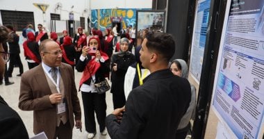 69 بحثًا علميًا و221 طالبًا.. تفاصيل ثانى أيام اللقاء العلمي بجامعة قناة السويس