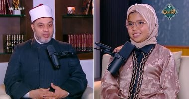 الطفلة تلا الجابرى تتلو القرآن الكريم بصوت عذب على قناة الناس
