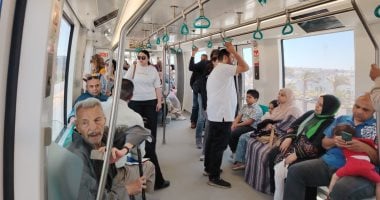 إقبال جماهيرى كبير على "مونوريل شرق النيل" فى رحلاته بين المشير طنطاوى ومدينة العدالة