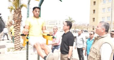 جامعة بنها تنشئ وحدات للجيم الخارجى داخل الحرم الجامعى بكفر سعد