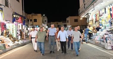 محافظ جنوب سيناء يتفقد السوق القديم ويوجه بالحفاظ على المظهر الحضاري