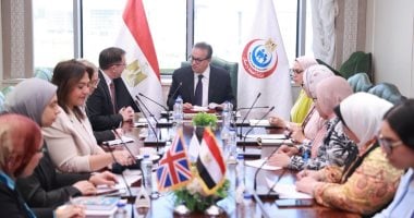 وزير الصحة يستقبل سفير بريطانيا لدى مصر لبحث تعزيز التعاون المشترك