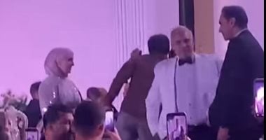عدسة اليوم السابع ترصد احتفال نجوم الفن بزفاف ابن الفنان محمد رضوان