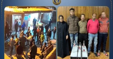 بسبب خناقة جيرة.. سقوط أصحاب مقهى تعدوا على أسرة بـ"الأسلحة" بالرمل