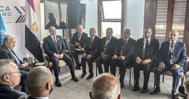 الرئيس السيسى يؤكد لجوتيريش دعم مصر لدول الخليج ورفض الاعتداء على سيادتها 