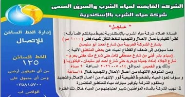 شركة مياه الإسكندرية