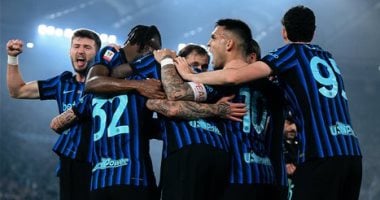 إنتر ميلان يحقق الثنائية المحلية بالفوز على لاتسيو فى نهائى كأس إيطاليا