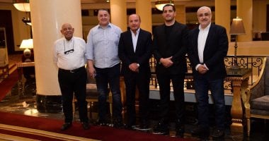وفد زملكاوي يزور بعثة اتحاد العاصمة فى مقر الإقامة قبل نهائي الكونفدرالية