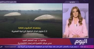 خبير: "الدلتا الجديدة" مشروع قومي متكامل لتحقيق الأمن الغذائي وزيادة الصادرات