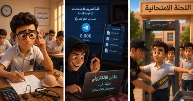 "اليوم السابع" يخترق عصابات "الغش التقني" لامتحانات الثانوية.. أجهزة اتصال شبكي وسماعات خفية ومجموعات للتسريب.. وسائل غش متطورة تهدد سلامة انعقاد امتحانات الثانوية.. نظارات ذكية وأجهزة مخبأة داخل حمالات الصدر
