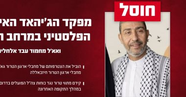 جيش الاحتلال الإسرائيلي يقتل قياديا بالجهاد الإسلامي وابنته شرقي لبنان