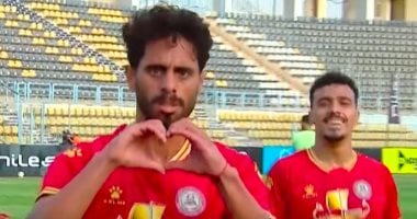 مؤمن عوض يحصد جائزة أفضل لاعب فى مباراة حرس الحدود وكهرباء الإسماعيلية