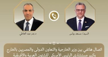 وزير الخارجية يبحث مع كبير مستشارى ترامب التطورات الإقليمية