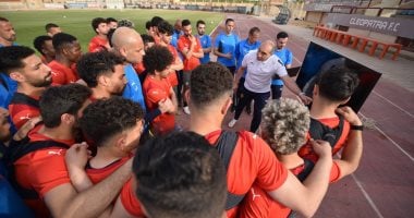 على ماهر يعقد جلسة بالفيديو للاعبى سيراميكا استعدادا لمواجهة الزمالك