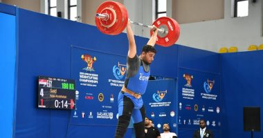 رئيس جامعة قناة السويس يهنئ الرباع سعيد هلال بفضية كأس البحر  المتوسط لرفع الأثقال
