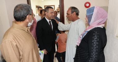 محافظ المنوفية يتفقد لجنة القلب بالتأمين الصحي للتأكد من جودة الخدمات الطبية