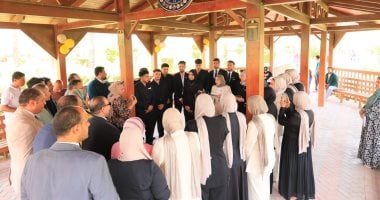 رئيس جامعة كفر الشيخ يشهد تنفيذ مشروع بوابة الطاقة دعما للتحول للطاقة النظيفة