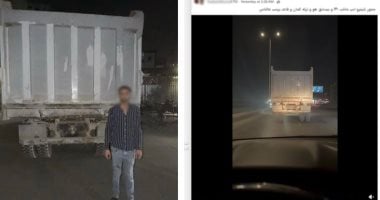 فيديو الرعب على السوشيال ميديا.. الأمن يضبط سائق النقل الطائش بعد سيره برعونة