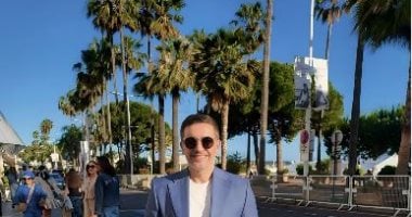 هاني سلامة يشارك فى احتفالية مئوية يوسف شاهين بمهرجان كان السينمائي