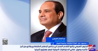 محمود عنبر لـ إكسترا نيوز: الاحتياطى النقدى المصرى بمستويات تاريخية