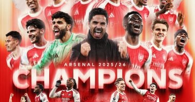 أرقام قياسية لأرسنال فى موسم التتويج بلقب الدورى الإنجليزى