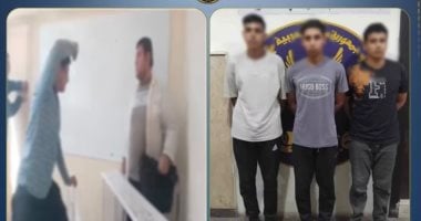 علقة سخنة وتصوير تيك توك.. اعترافات صادمة لـ 3 طلاب اعتدوا على مدرسهم