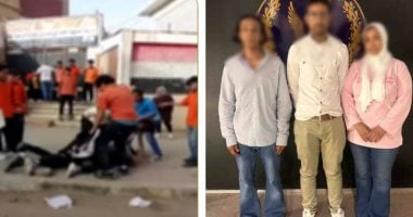 علقة موت بسبب عتاب مرورى.. شقيقان وزوجة أحدهما يسحلون طالبا أمام مدرسته